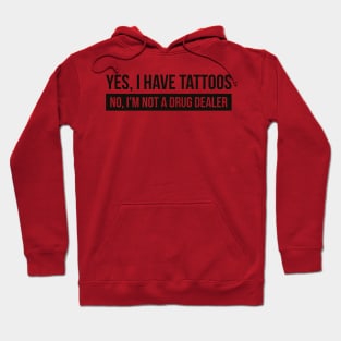 Not a drug dealer hoodie hotsell
